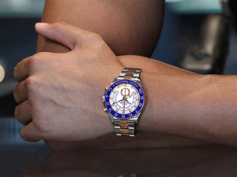 how to change the time on a rolex yacht master